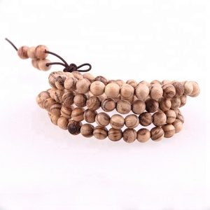 Joyería de moda simple <span class=keywords><strong>agalloch</strong></span> pulsera budista del grano - Product Image 6