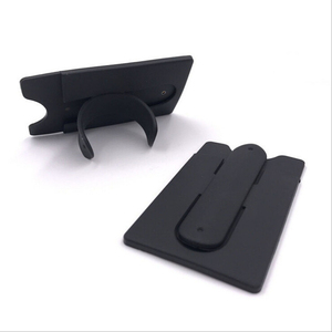Popular <span class=keywords><strong>Tarjetero</strong></span> de Silicona, Soporte <span class=keywords><strong>para</strong></span> Tarjetas de Teléfono Móvil de Silicona - Product Image 2