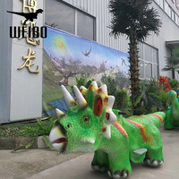 Manège à monnayeur Dinosaure Électrique pour Enfants, Attraction de Parc d'Attractions et Aire de Jeux Intérieure de Centre Commercial