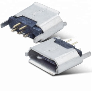 Connecteurs <span class=keywords><strong>jack</strong></span> smd 5 broches <span class=keywords><strong>micro</strong></span> usb b, 5 pièces, meilleur prix - Product Image 2