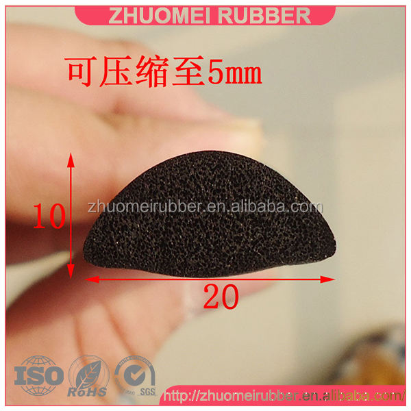 Profilo In Gomma EPDM 15x20 Mm - Guarnizione Quadrata Per Finestre E Porte, Vendita Al Metro - Foto 3