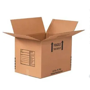 Cajas de cartón para impresión en movimiento, cajas plegables de cartón de papel de lujo, envío a granel