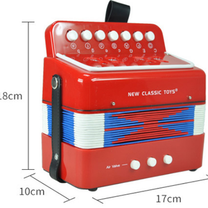 الأطفال هدية البيانو لعبة الأكورديون 7-مفتاح زر لعبة الأكورديون ABC-214 - Product Image 3