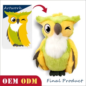 Personalizado de alta calidad de peluche de felpa de juguete <span class=keywords><strong>hawk</strong></span> - Product Image 2