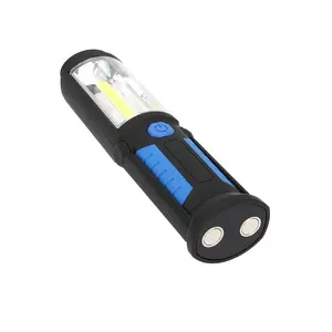 便携式磁铁应急COB灯户外手电筒USB充电汽车修理灯发光二极管检查工作灯工作灯
