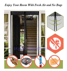 Magia cortina de la <span class=keywords><strong>puerta</strong></span> <span class=keywords><strong>con</strong></span> la red de mosquito <span class=keywords><strong>con</strong></span> imanes Snap bichos mosquitos insectos pantalla - Product Image 6