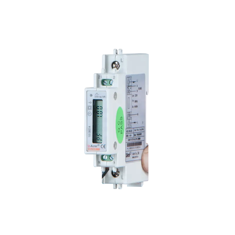 Din Rail Energy Meter ADL10-E Kỹ Thuật Số Single Phase Power Meter Với Volt Amp Power Kwh Watt Giờ Meter Tùy Chọn RS485 Modbus