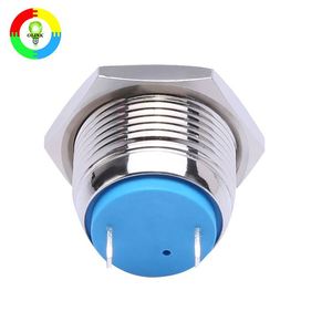 Comercio al por mayor de alta actuador plana 12 V <span class=keywords><strong>rojo</strong></span> linterna botón interruptor con lámpara LED - Product Image 5