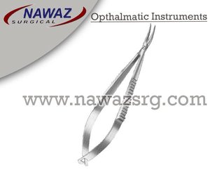 ที่ใส่เข็มขนาดเล็ก castroviejo เครื่องมือผ่าตัดสเตนเลสเครื่องมือ opthalmatic โค้ง9ซม. - Product Image 2
