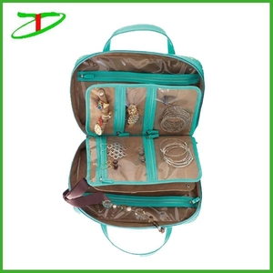 Nuevo modelo bolsas 2015 avon mano organizadores del maquillaje weekender bolso cosmético, joyería del rodillo del recorrido - Product Image 1