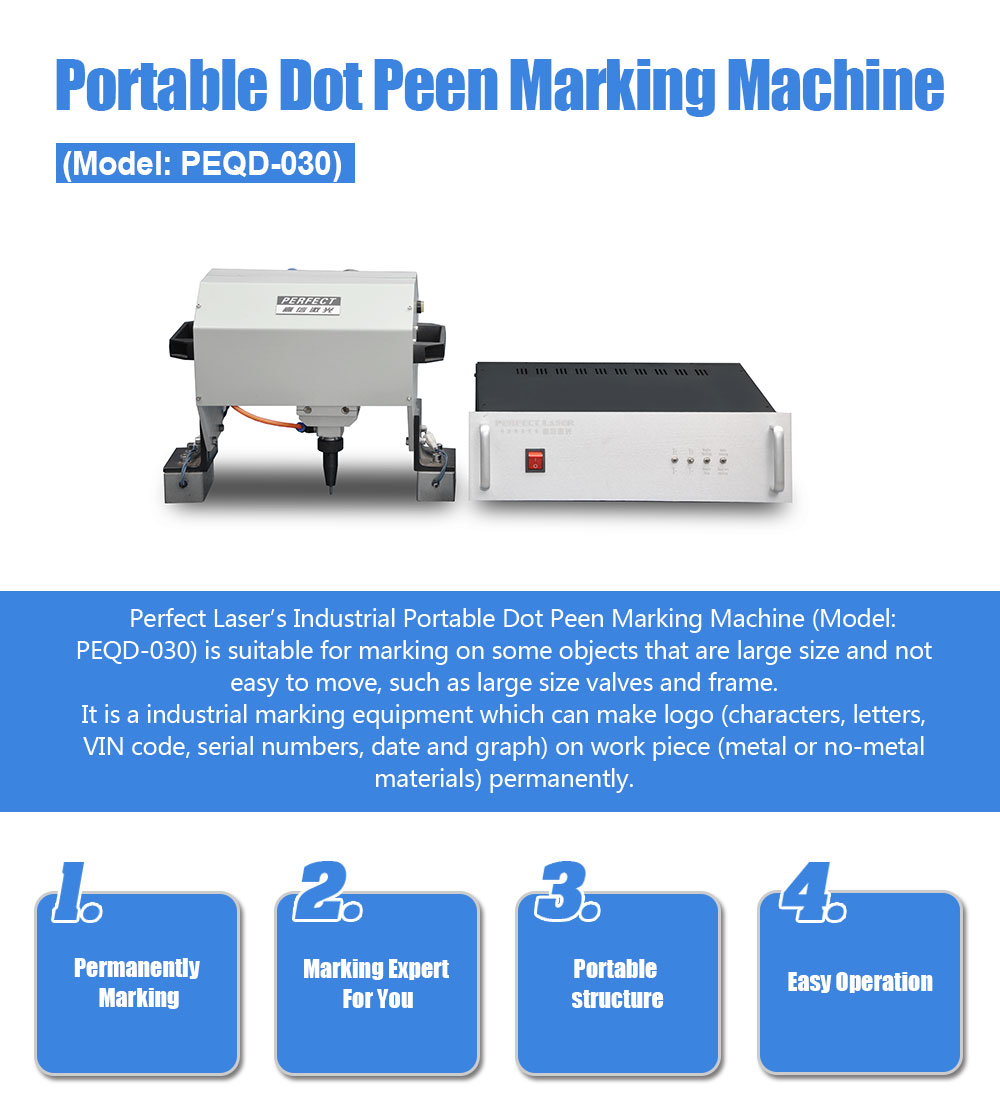 Perfect Laser-Vin Marking Metal Machine for Impact Stamping