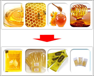 Redsun tự động dọc 4 bên con dấu chất lỏng nước trái cây mứt bơ đậu phộng mật ong nhỏ gói stick gói làm đầy máy đóng gói giá - Product Image 3