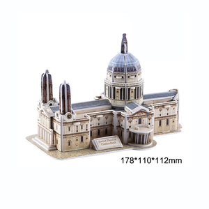 London UK <span class=keywords><strong>3D</strong></span> St Paul's Cathedral <span class=keywords><strong>Puzzle</strong></span>-Kit de <span class=keywords><strong>puzzle</strong></span> détaillé et fidèle à la vie pour les enfants - Product Image 6