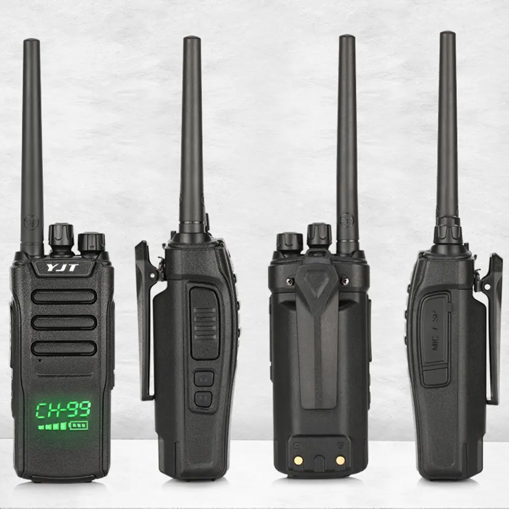 Talkie-walkie, longue portée 10km, UHF, 10W, YJT A900
