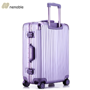 Valise en aluminium de haute qualité, étanche et antichoc, avec roulettes et trolley télescopique - Product Image 2