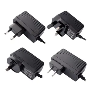 PSU US AU EU UK Ac plug DC 5V 12V 24V 1A 2A 3A AC/DC Universal wall mounted Ac/dc Laptop switching Power Adapter