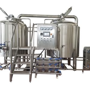 1000L mini sản xuất bia thiết bị làm bia với nấm men, nhảy và mạch nha - Product Image 1