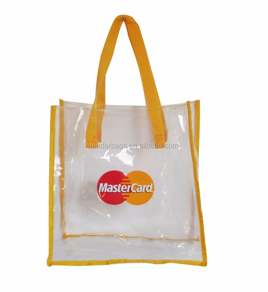 Shopping PVC Bag Transparent Vinyl PVC Shopping Bag