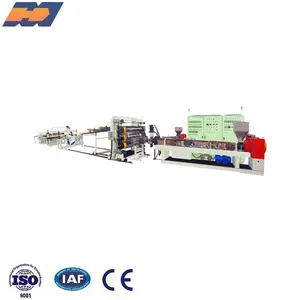 Kunststoff PVC blatt kalender extruder, der maschine