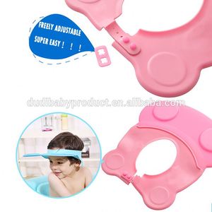 Bebé gorro de ducha/casquillo seguro shampoo ducha baño Baño protect Cap Soft Hat para bebés y niños - Product Image 5