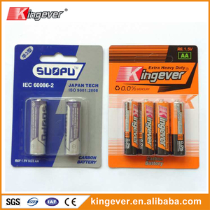 Batería de Zinc-Carbón de Alta Resistencia <span class=keywords><strong>R6C</strong></span> Tamaño <span class=keywords><strong>AA</strong></span> de 1.5V para Juguetes de Coche para Niños - Product Image 2