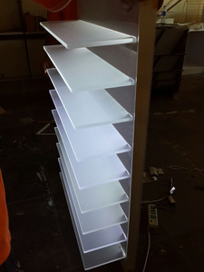 Thiết Kế Mới Treo Tường Acrylic LED Hiển Thị Kệ Cho <span class=keywords><strong>Sunglasses</strong></span> - Product Image 4