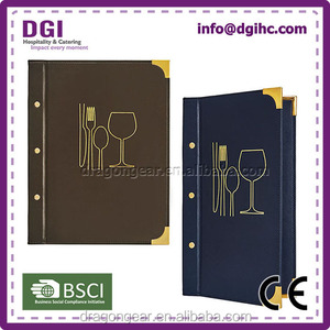 <span class=keywords><strong>Restaurante</strong></span> <span class=keywords><strong>hotel</strong></span> equipo lujo menú Carpeta de cuero para <span class=keywords><strong>la</strong></span> <span class=keywords><strong>venta</strong></span> - Product Image 5