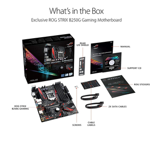 A.SUS-placa base para juegos ROG STRIX B250G, tarjeta madre usada para videojuegos con enchufe <span class=keywords><strong>DDR4</strong></span> de 64GB, <span class=keywords><strong>1151</strong></span> para CPU i7 i5 i3 - Product Image 5