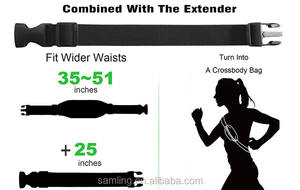 ÉCHANTILLON GRATUIT OEM Logo personnalisé Sac de taille étanche pour <span class=keywords><strong>smartphone</strong></span> Sac banane Sac de sport <span class=keywords><strong>Ceinture</strong></span> de course avec fenêtre ouverte transparente - Product Image 5