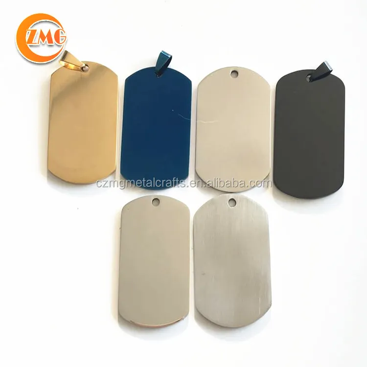 Giá Rẻ Bán Buôn Chất Lượng Cao Thăng Hoa Cho Laser Khắc Trống Thép Không Gỉ Kim Loại Dog Tag