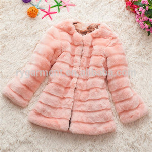 Cabritos lindos niños fleece cálido invierno abrigos para 2Y--8Y chica - Product Image 3