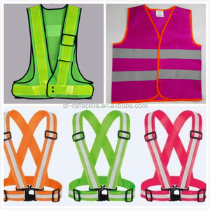 Chaqueta Reflectante <span class=keywords><strong>de</strong></span> Alta Visibilidad para Correr, <span class=keywords><strong>Camiseta</strong></span> con Estampado Retro-reflectante, Chaleco <span class=keywords><strong>de</strong></span> Seguridad Reflectante Morado y Rosa, Cinturón en <span class=keywords><strong>Chile</strong></span> - Product Image 4