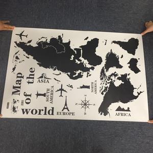 Adesivo Murale Grande in Vinile con Mappa del <span class=keywords><strong>Mondo</strong></span> Personalizzabile per Decorazione Domestica - Product Image 6