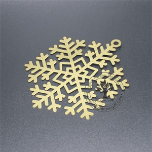 Proveedor de Copos de Nieve Decorativos de Metal, Artesanía Personalizada, en China - Product Image 5