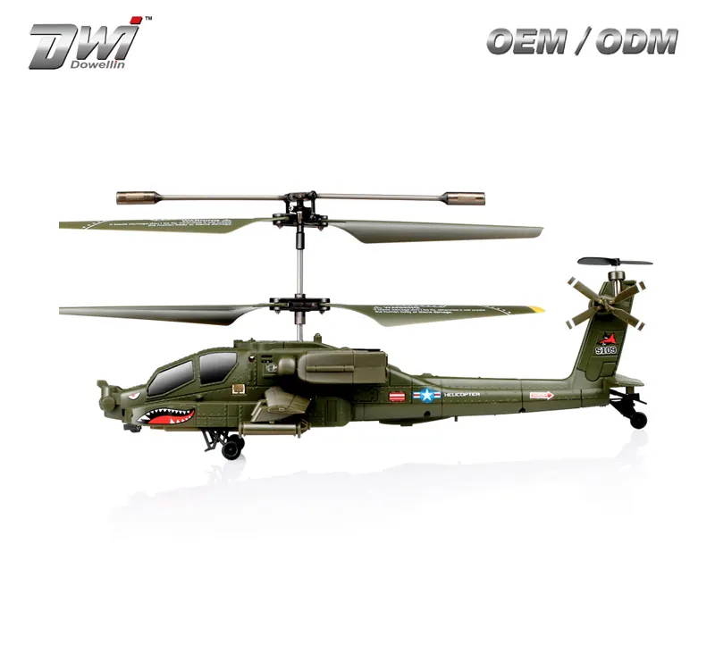 DWI-avión militar teledirigido de 3 canales, modelo de helicóptero militar uav a la venta