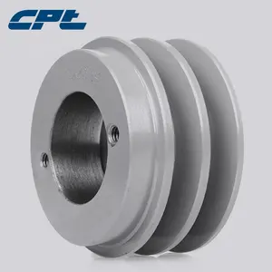 2AK30H ~ 2AK39H Block Type Pulley Construction Double Groove Bushed Sheaves for A V-Belts