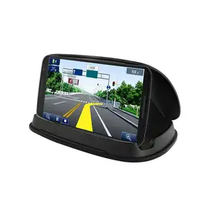 Car GPS Phone Mount holder, Universal 5.5-7 Inch Silicone Anti Slip car Mobile Adjustable mount Stand Bracket Dashboard