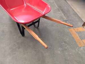 Venta caliente de madera de la manija americano carretilla de rueda WB5400