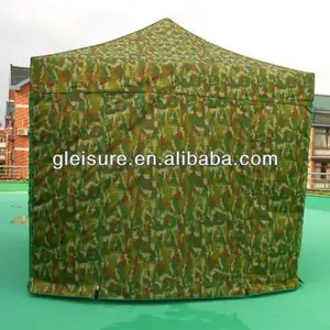 camo aluminum folding tent camouflage folding gazebo