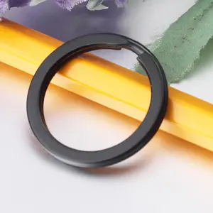 Dongguan Supplier 32mm Matt Black Flat Split Ring