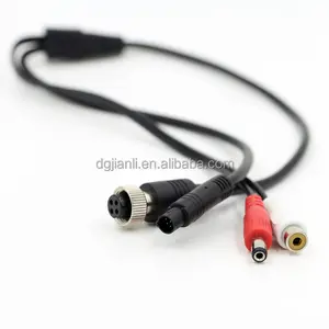 Ip67 4 Pin Auto Tahan Air Wanita Konektor Listrik BNC RCA DC