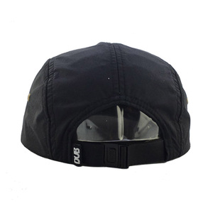 Dokuma etiketli moda özel naylon siyah kısa fatura 5 Panel kapağı - Product Image 4