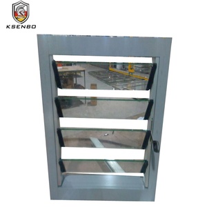 Nhôm kính cửa sổ màn trập bằng tay với grill thiết kế và muỗi <span class=keywords><strong>net</strong></span> - Product Image 6