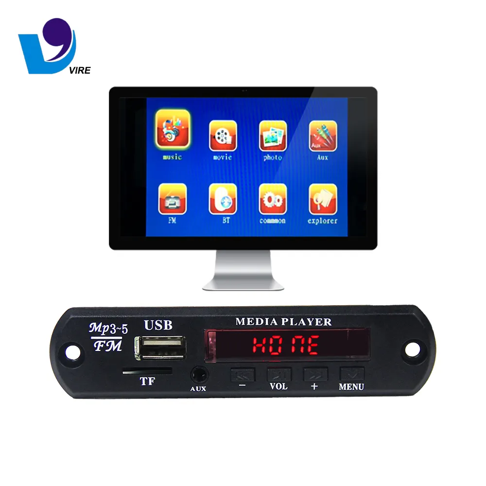 VTF-108 Bluetooth Video Usb Mp4 Decoder Board
