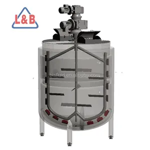 Máquina de procesamiento de mayonesa emulsionante homogeneizadora multiagitadores de mezcla de disolución de dispersión multifuncional