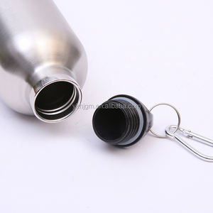 Botella de agua de aluminio <span class=keywords><strong>para</strong></span> deportes al aire libre, Logo personalizado de alta calidad, 500ml, venta al por mayor - Product Image 3