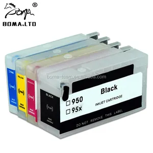 95U 953XL Refillable Ink Cartridge For HP Officejet 8210 8216 8715 8725 8730 8740 8720 8710 7740 Printers With Auto Reset Chip