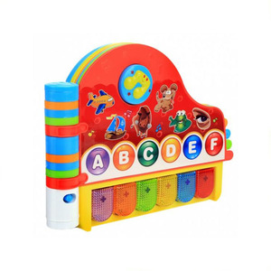 Électronique en plastique à piles clavier piano jouet avec <span class=keywords><strong>livre</strong></span> - Product Image 1