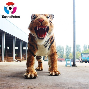 <span class=keywords><strong>Tigre</strong></span> Animatronica Artificiale a Grandezza Naturale per Parchi Giochi all'Aperto - Product Image 3