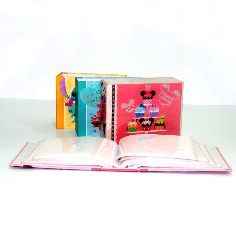 Пользовательский мультяшный Печатный дизайн бумажная Обложка 4x6 фотоальбом с памятью